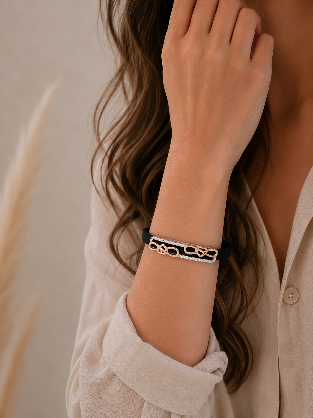 Infinity Heart Bracelet