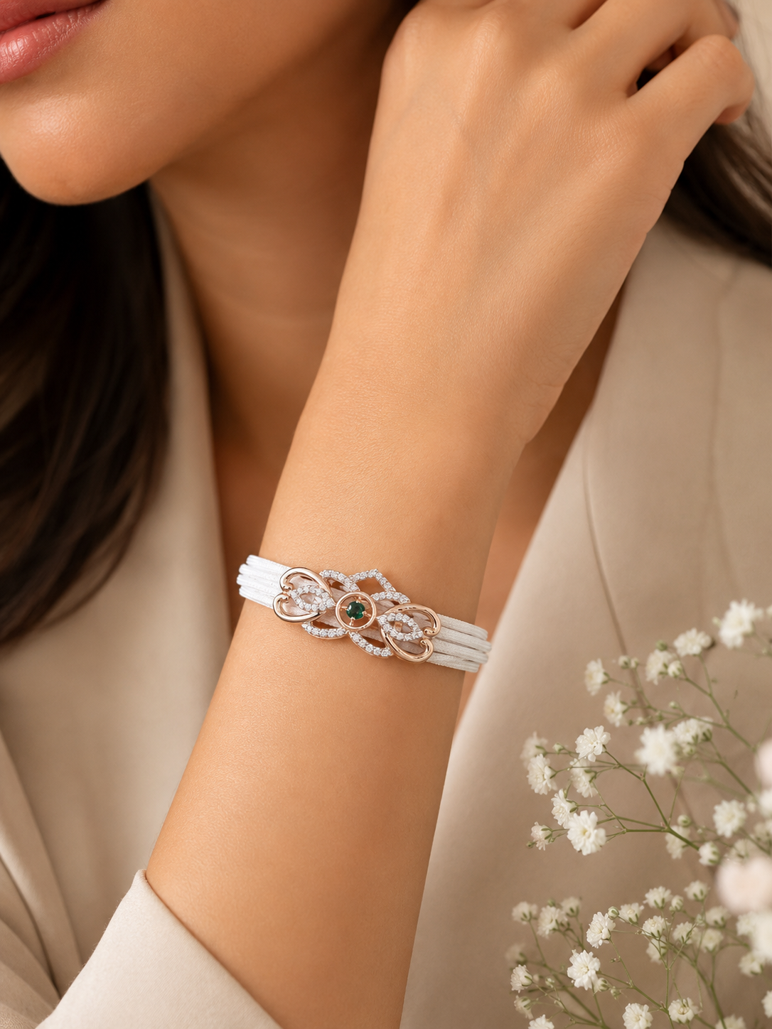 Ivory Verdure Strap Bracelet