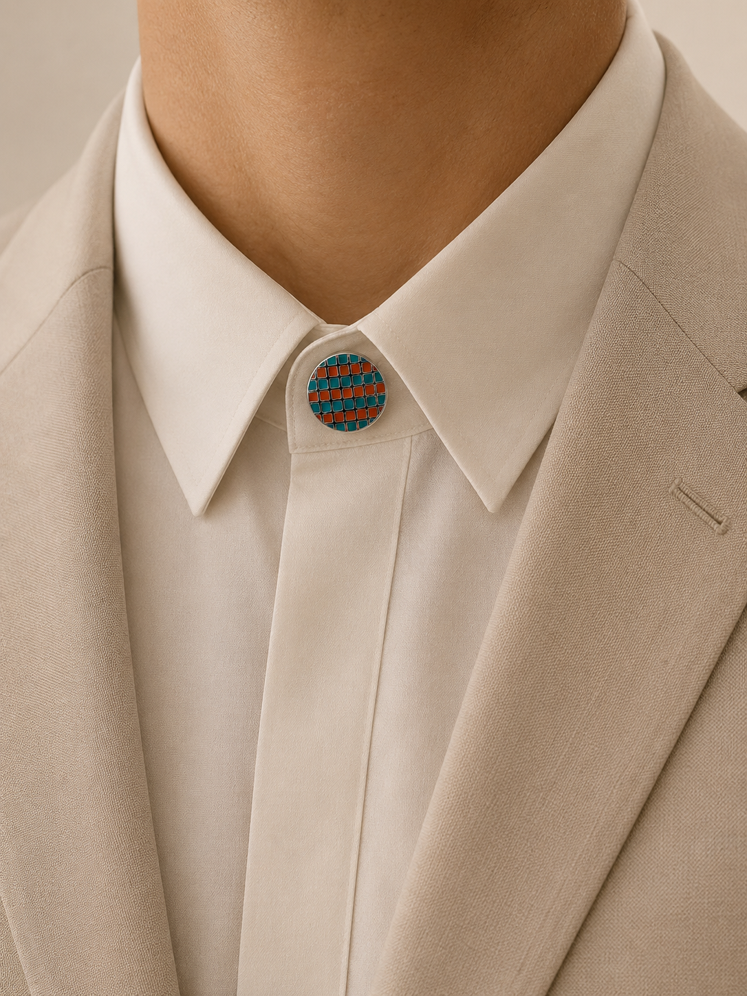 Mosaic Grid Button Covers