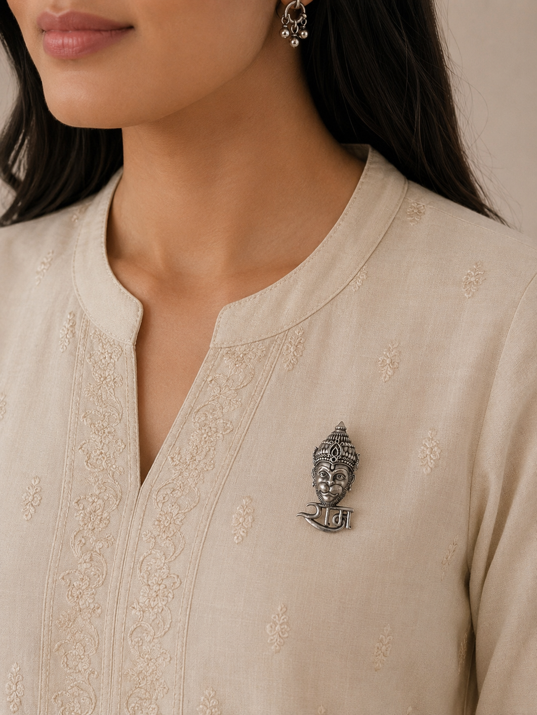 Jai Hanuman Brooch