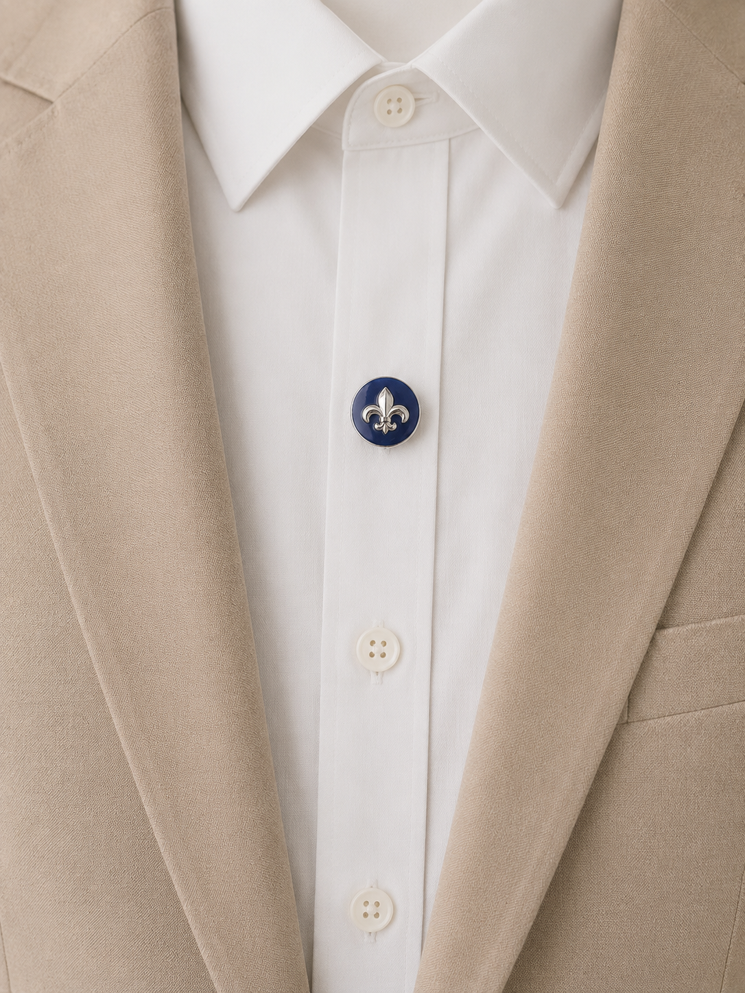Fleur Royale Button Covers