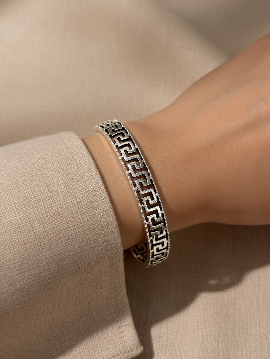 Geometric Rhythm Bangles