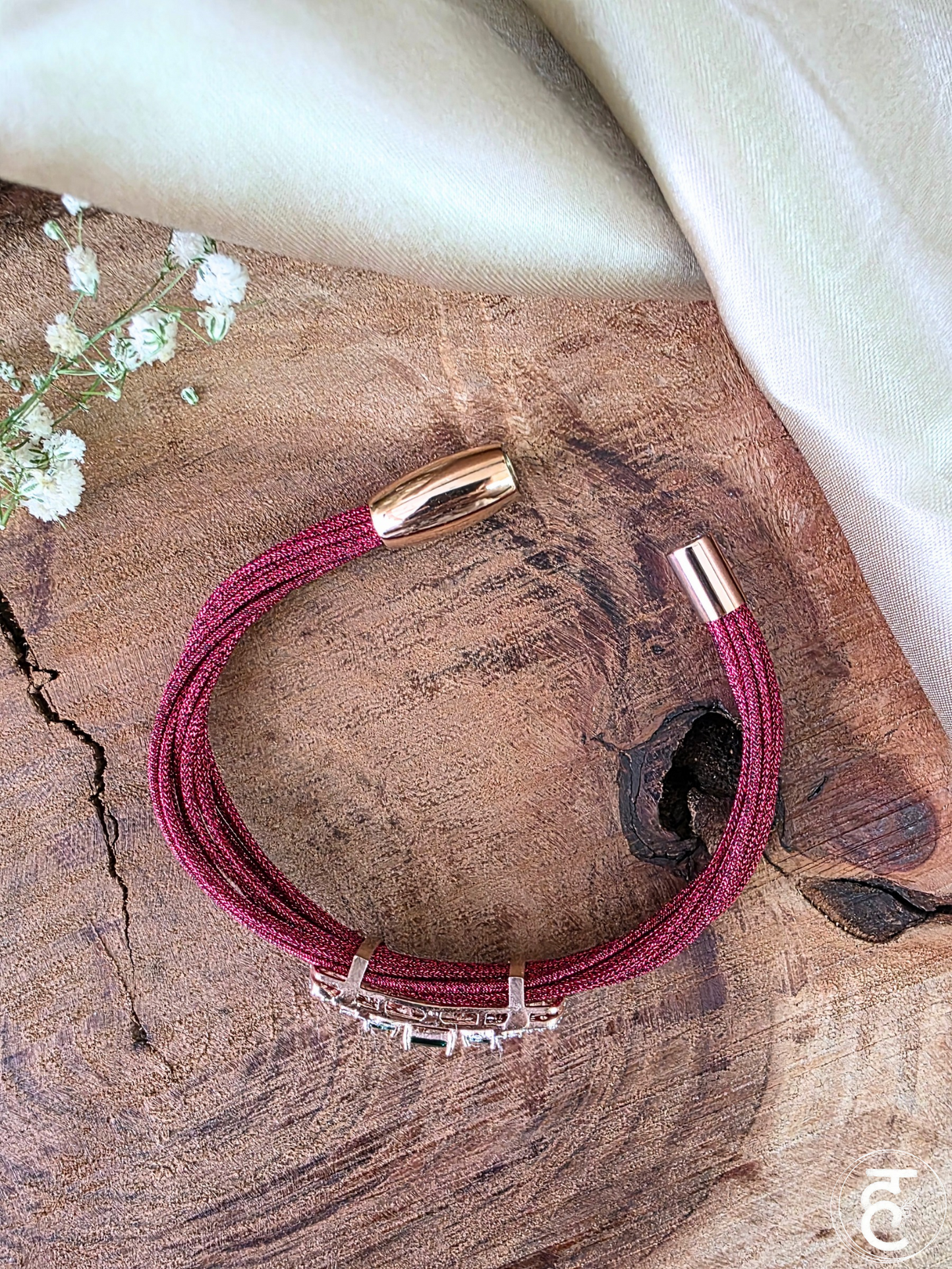 Emerald Royale Strap Bracelet