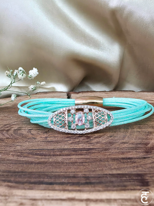 Blush Aura Strap Bracelet