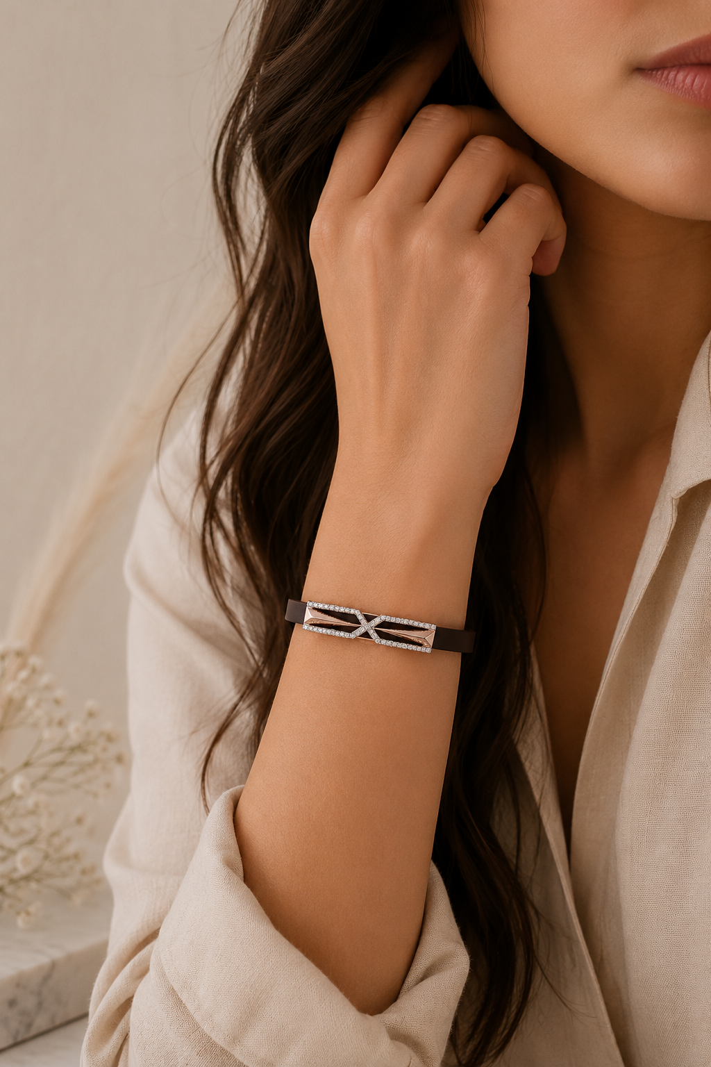 Crossline Prism Bracelet