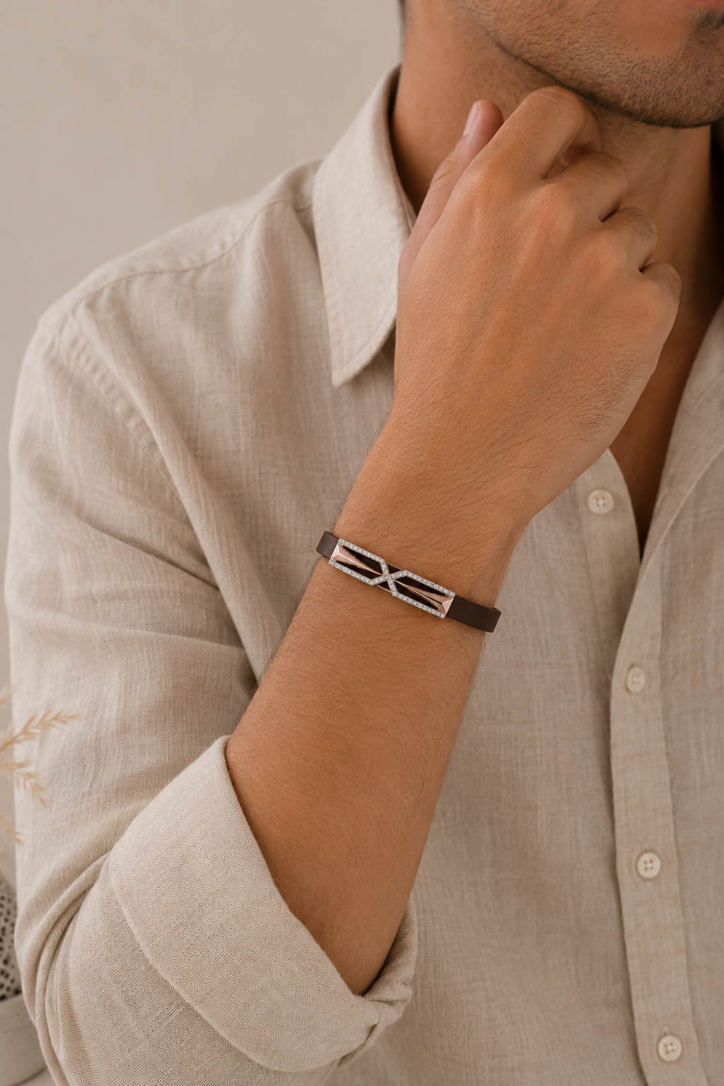 Crossline Prism Bracelet