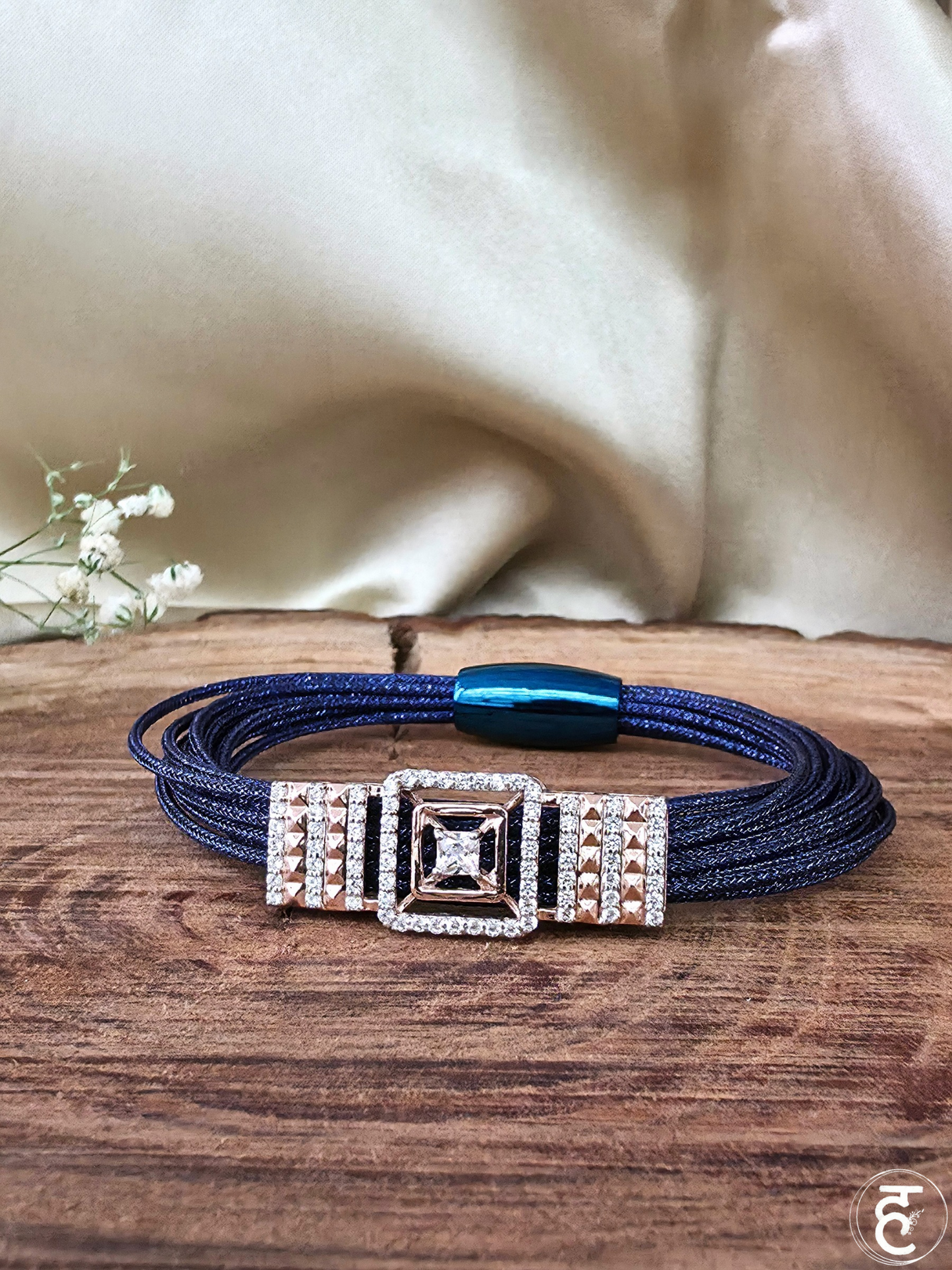 Midnight Prism Strap Bracelet