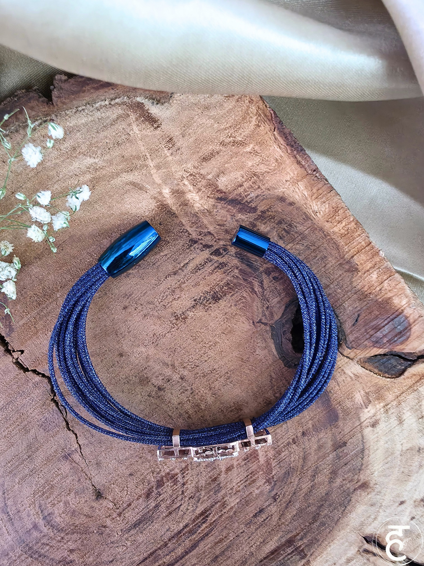 Midnight Prism Strap Bracelet