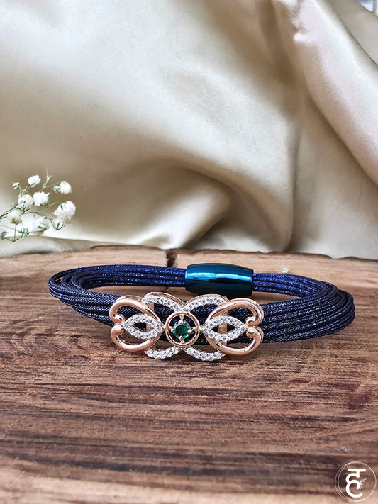 Verdant Whimsy Strap Bracelet