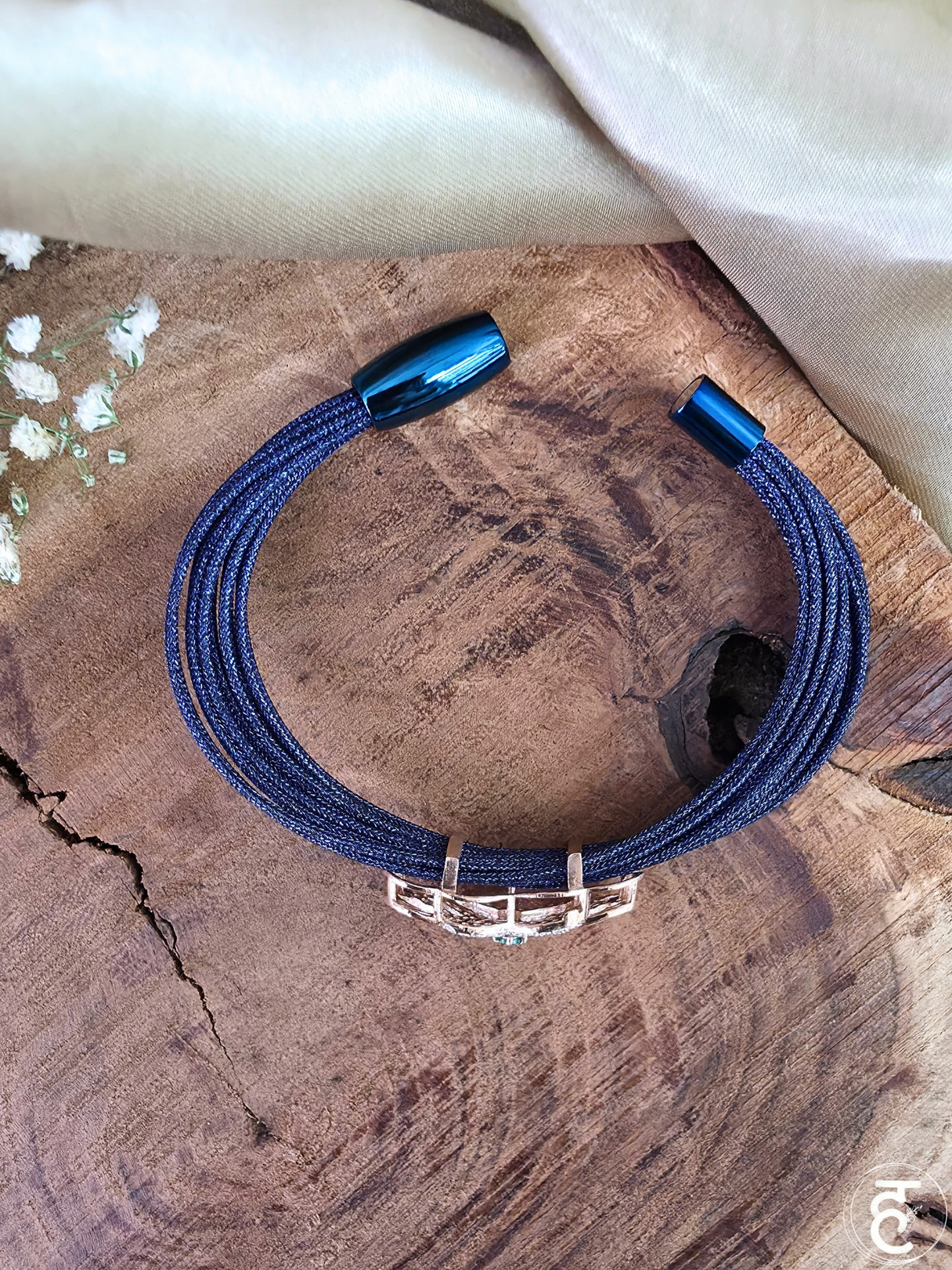 Verdant Whimsy Strap Bracelet