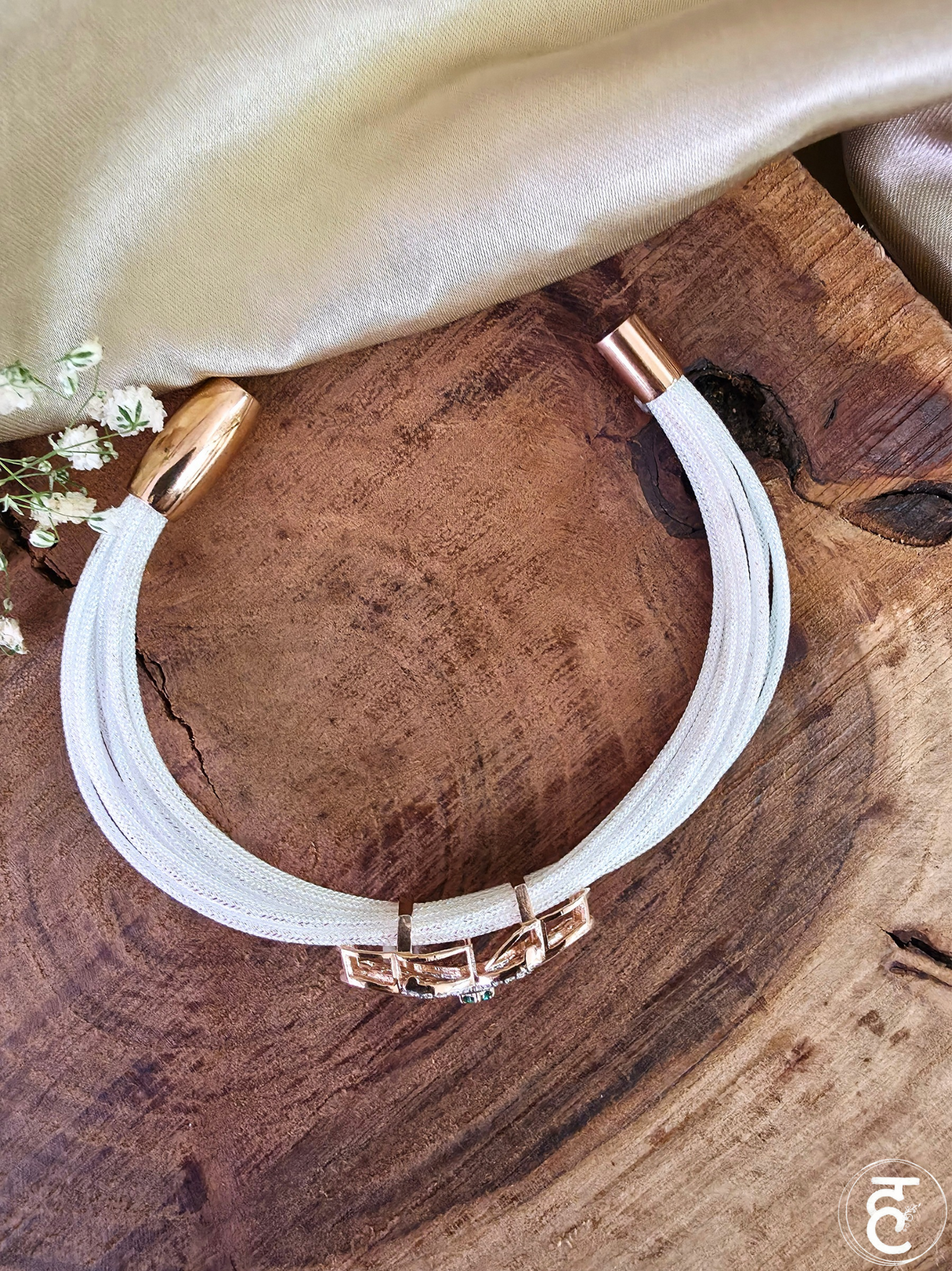 Ivory Verdure Strap Bracelet