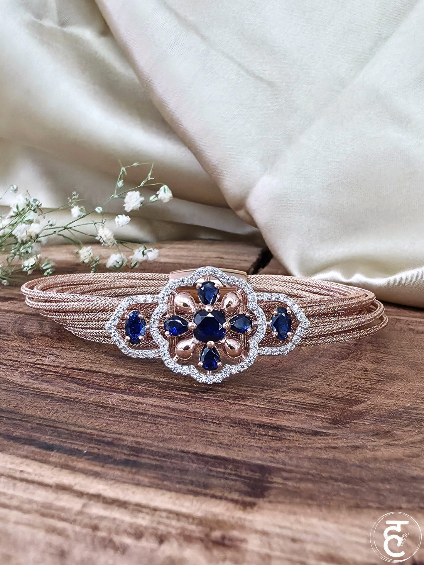 Celeste Bloom Strap Bracelet