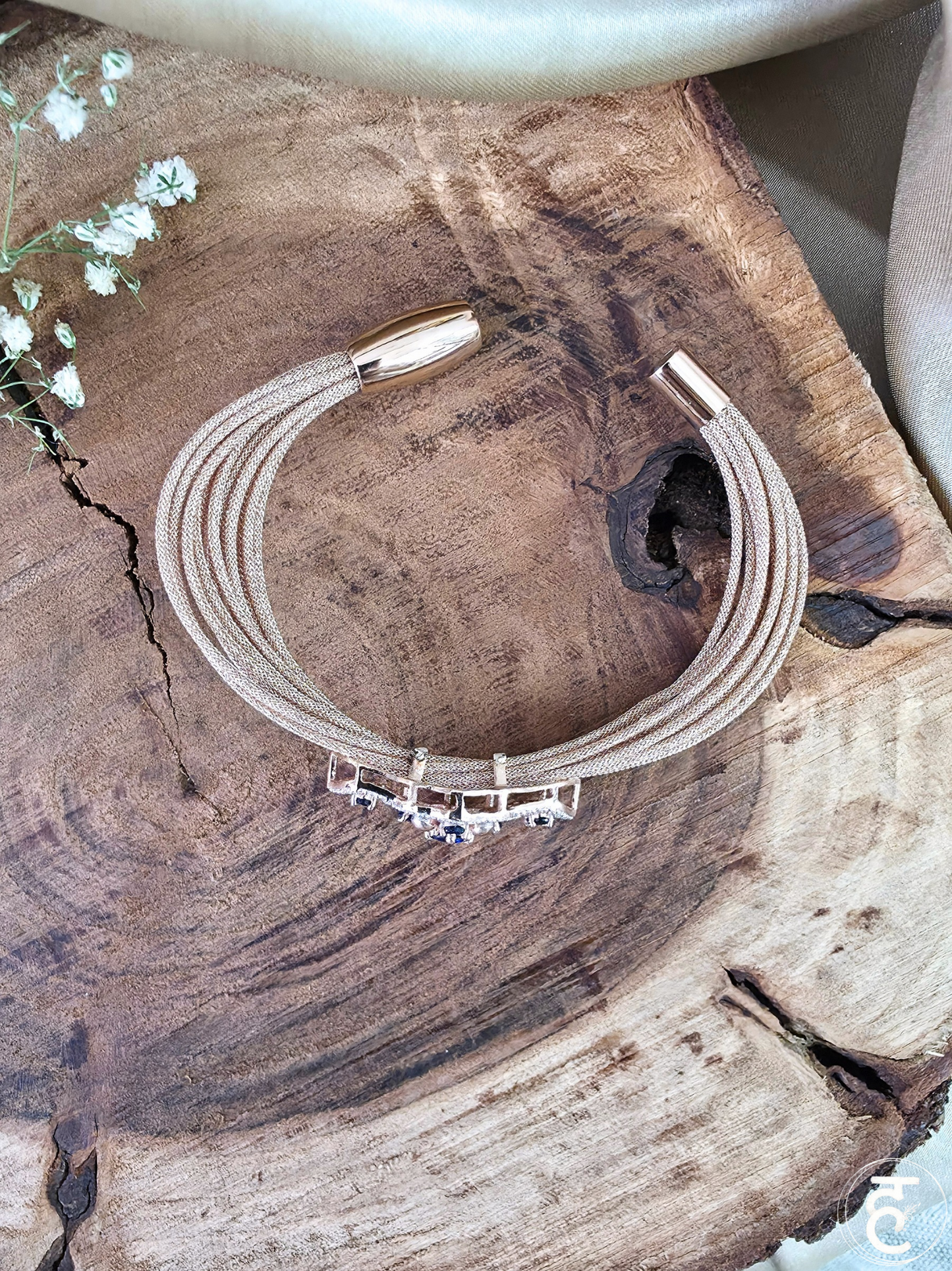 Celeste Bloom Strap Bracelet