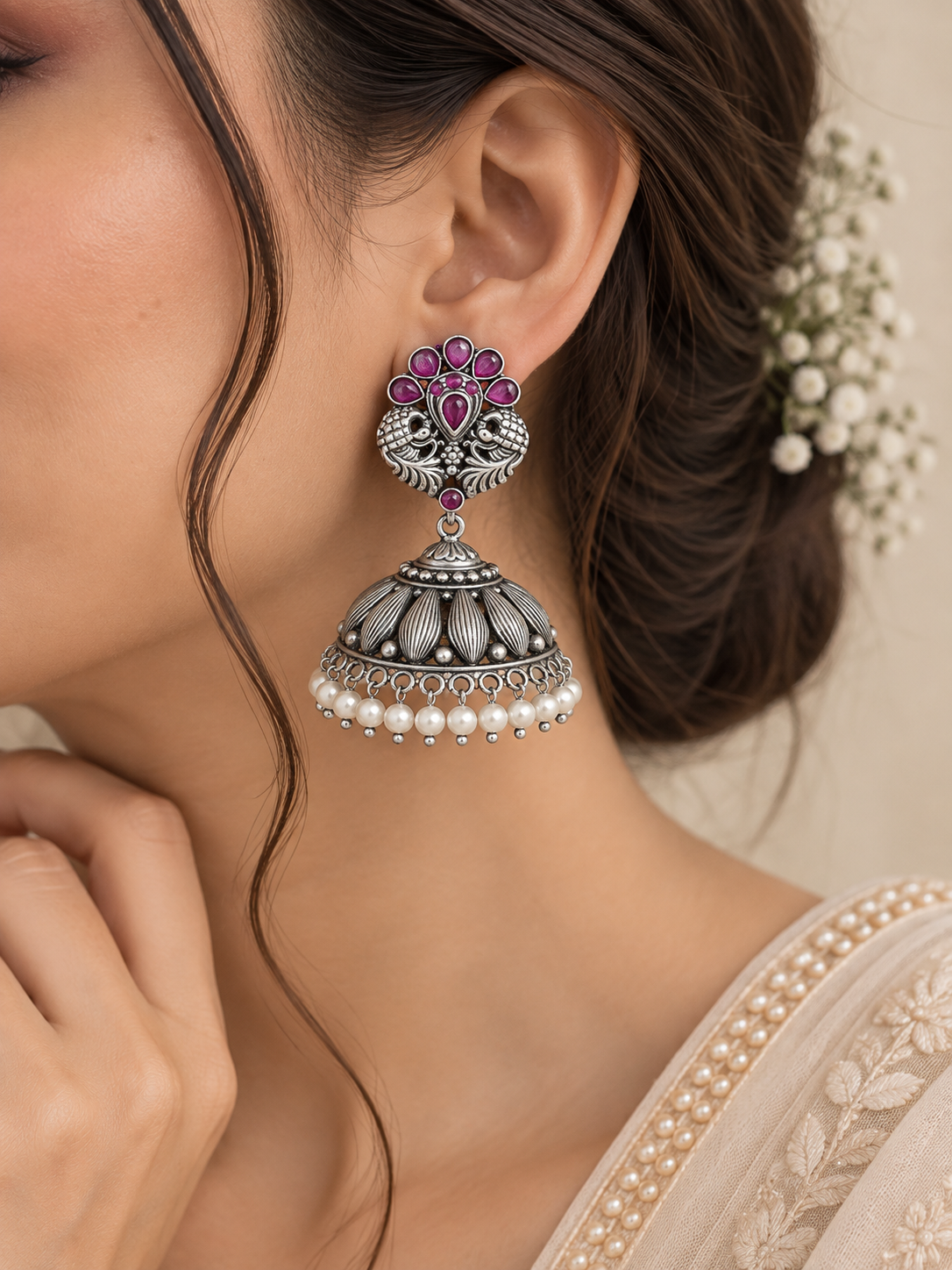 Kumud Jhumka Earrings