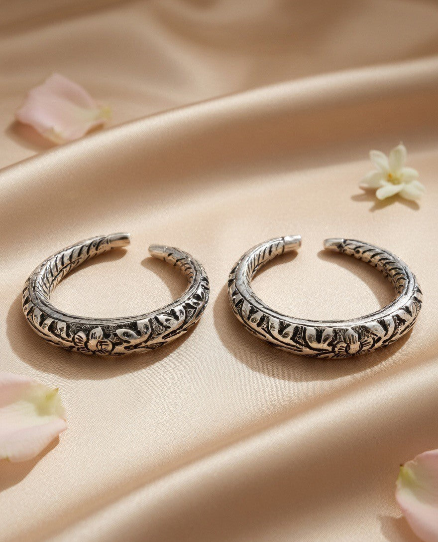 Handcrafted Oxidised Silver Child Bracelets