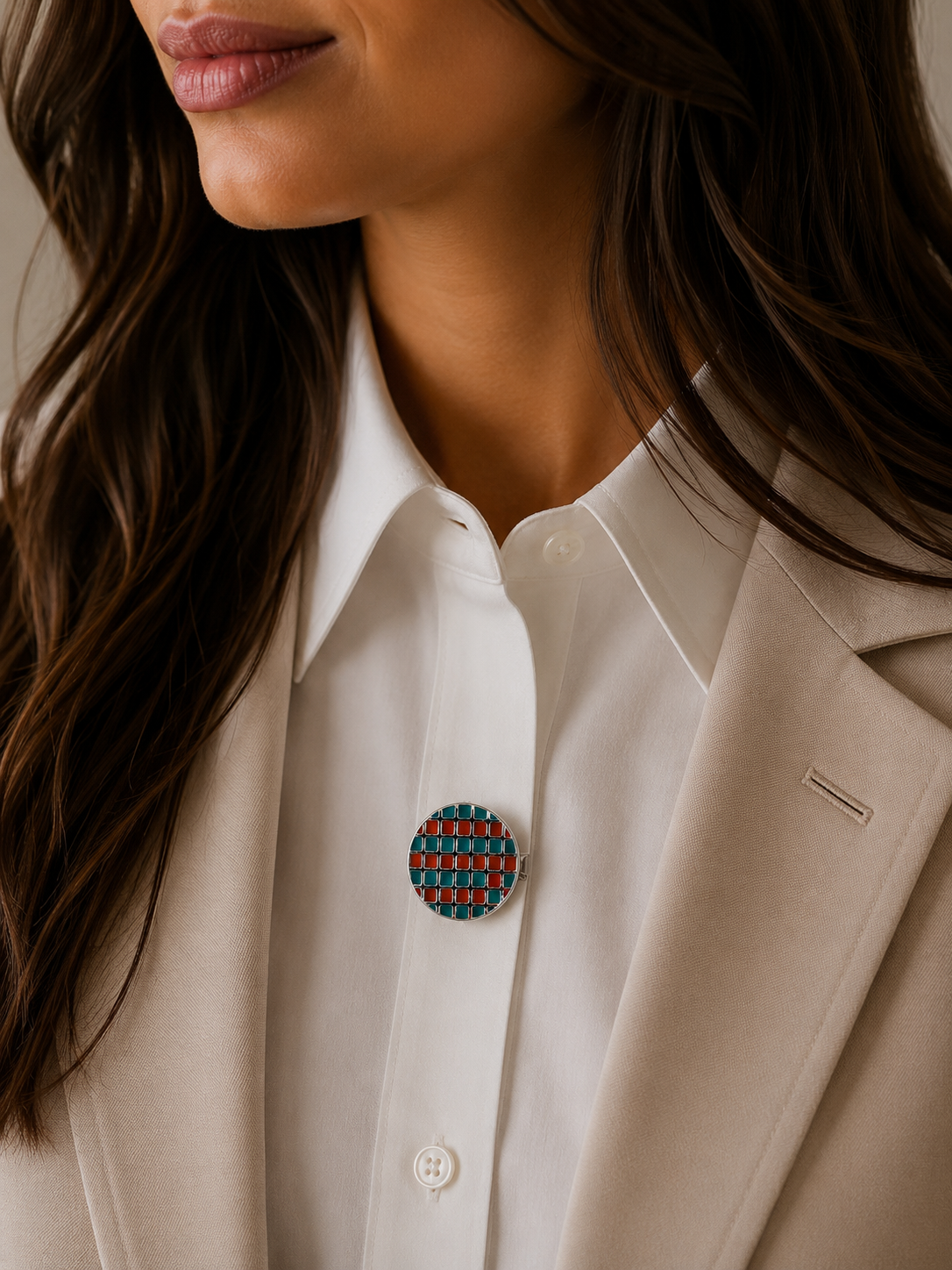 Mosaic Grid Button Covers