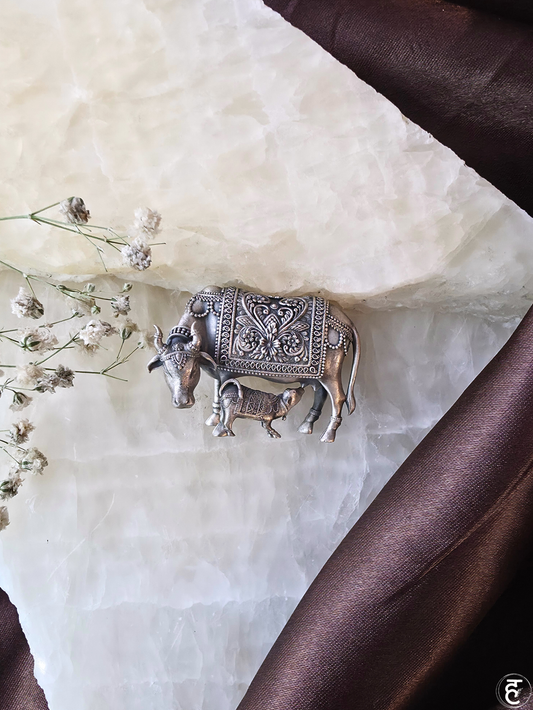 Handcrafted Oxidised Silver Brooches & Lapel Pins