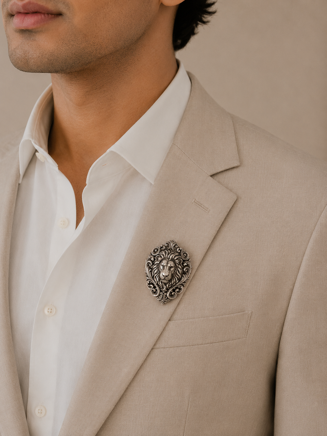 Simha Brooch