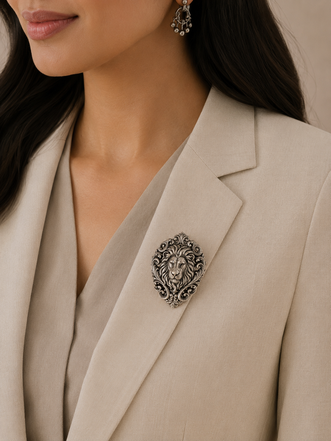Simha Brooch