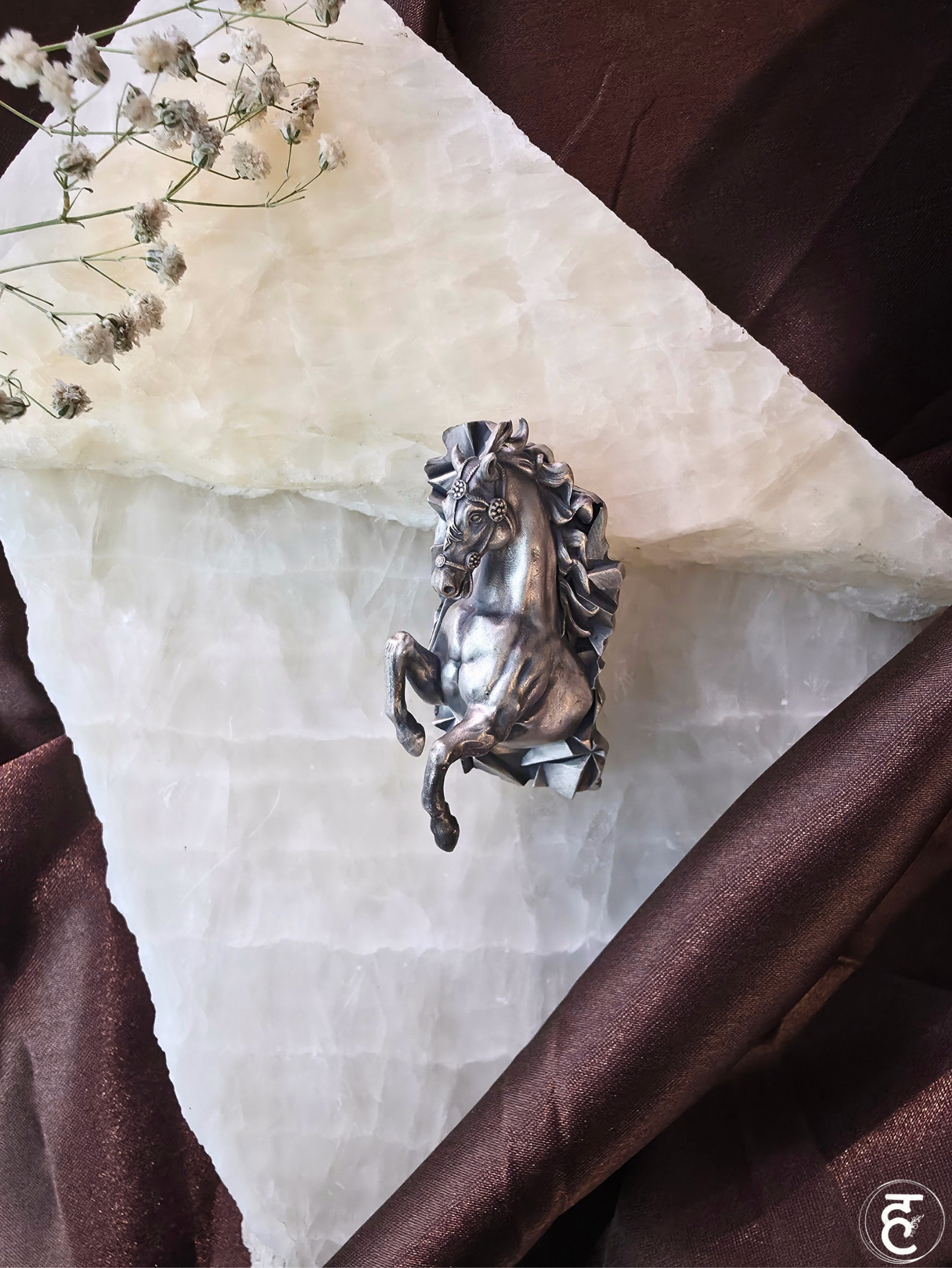 Handcrafted Oxidised Silver Brooches & Lapel Pins