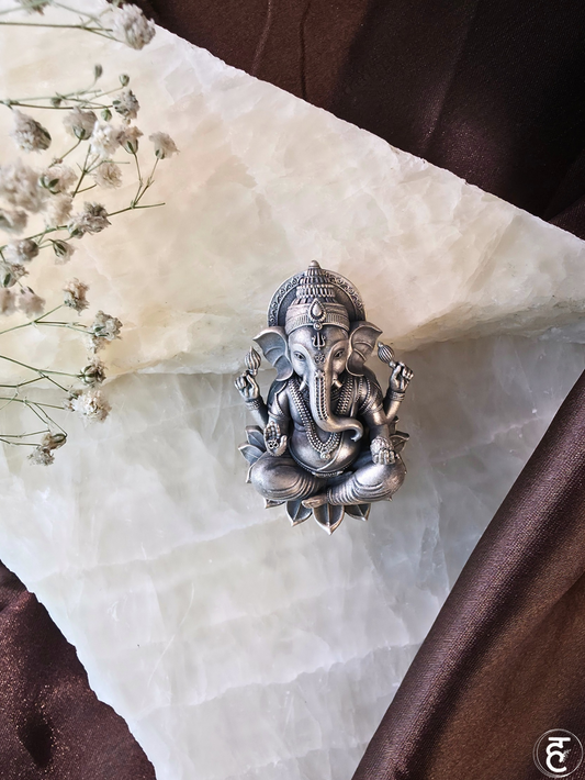 Handcrafted Oxidised Silver Brooches & Lapel Pins