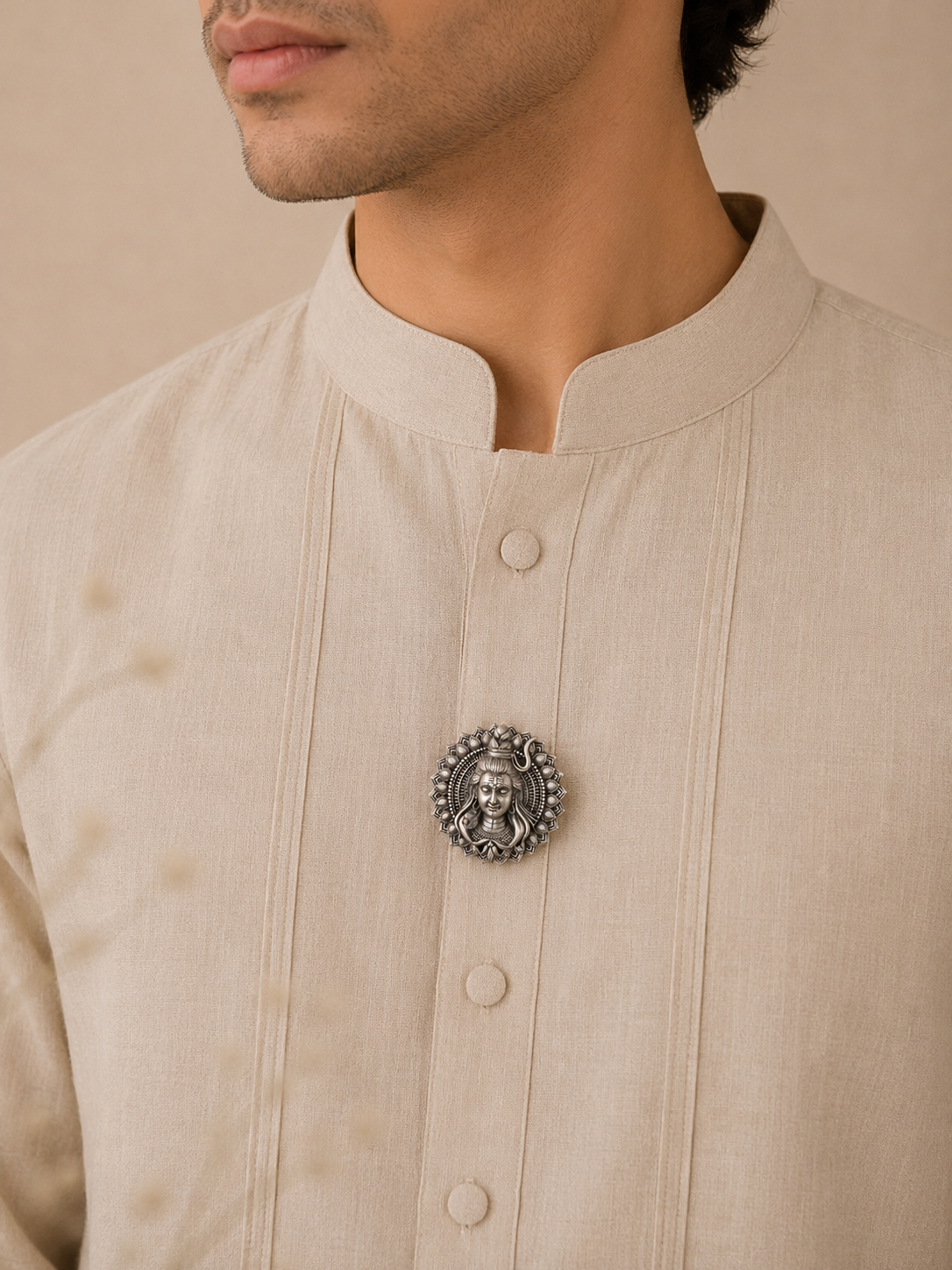 Mahadev Aura Button Cover