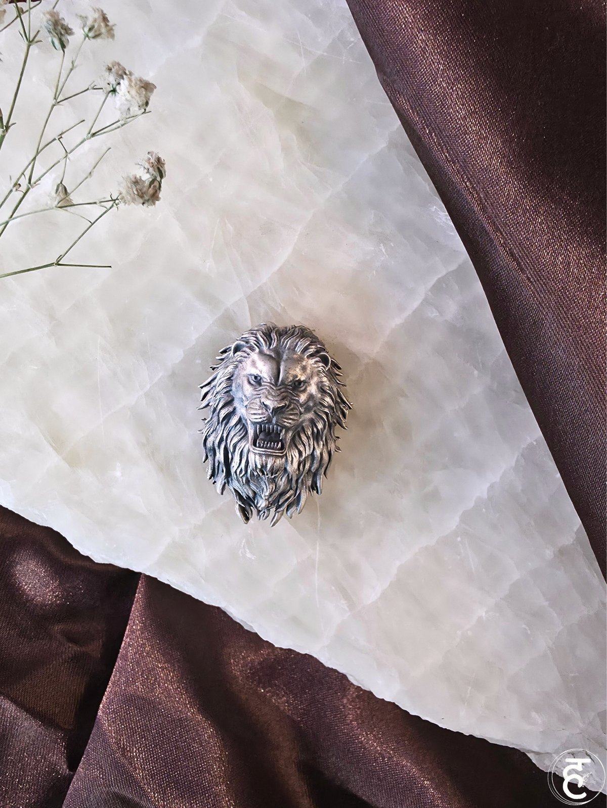 Kesari Button Cover