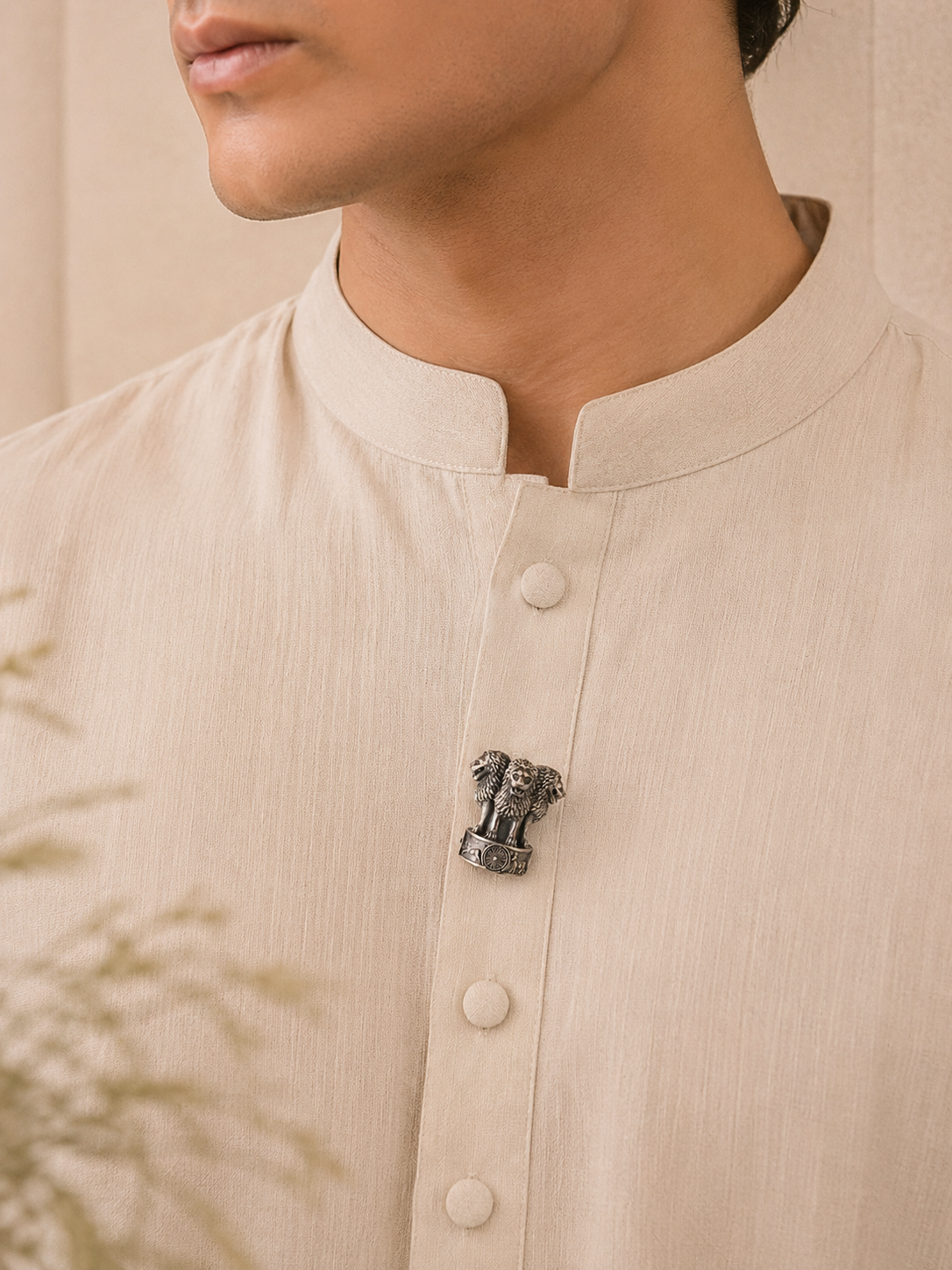 Ashoka Button Cover