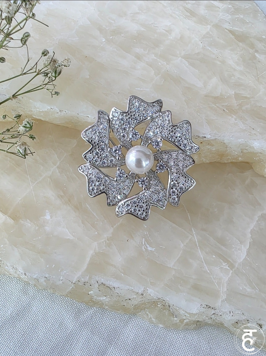 Handcrafted Oxidised Silver Brooches & Lapel Pins