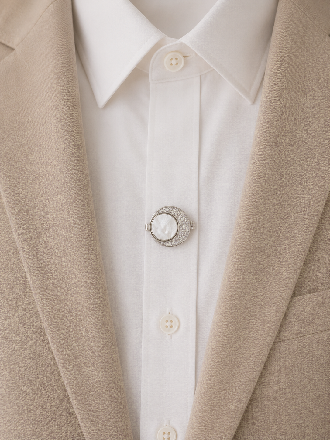Luna Halo Button Covers
