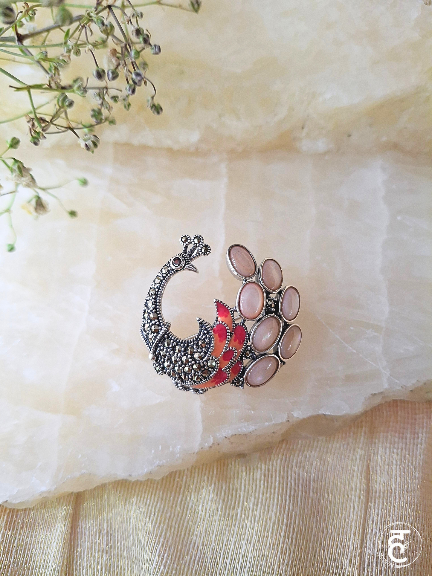 Handcrafted Oxidised Silver Brooches & Lapel Pins