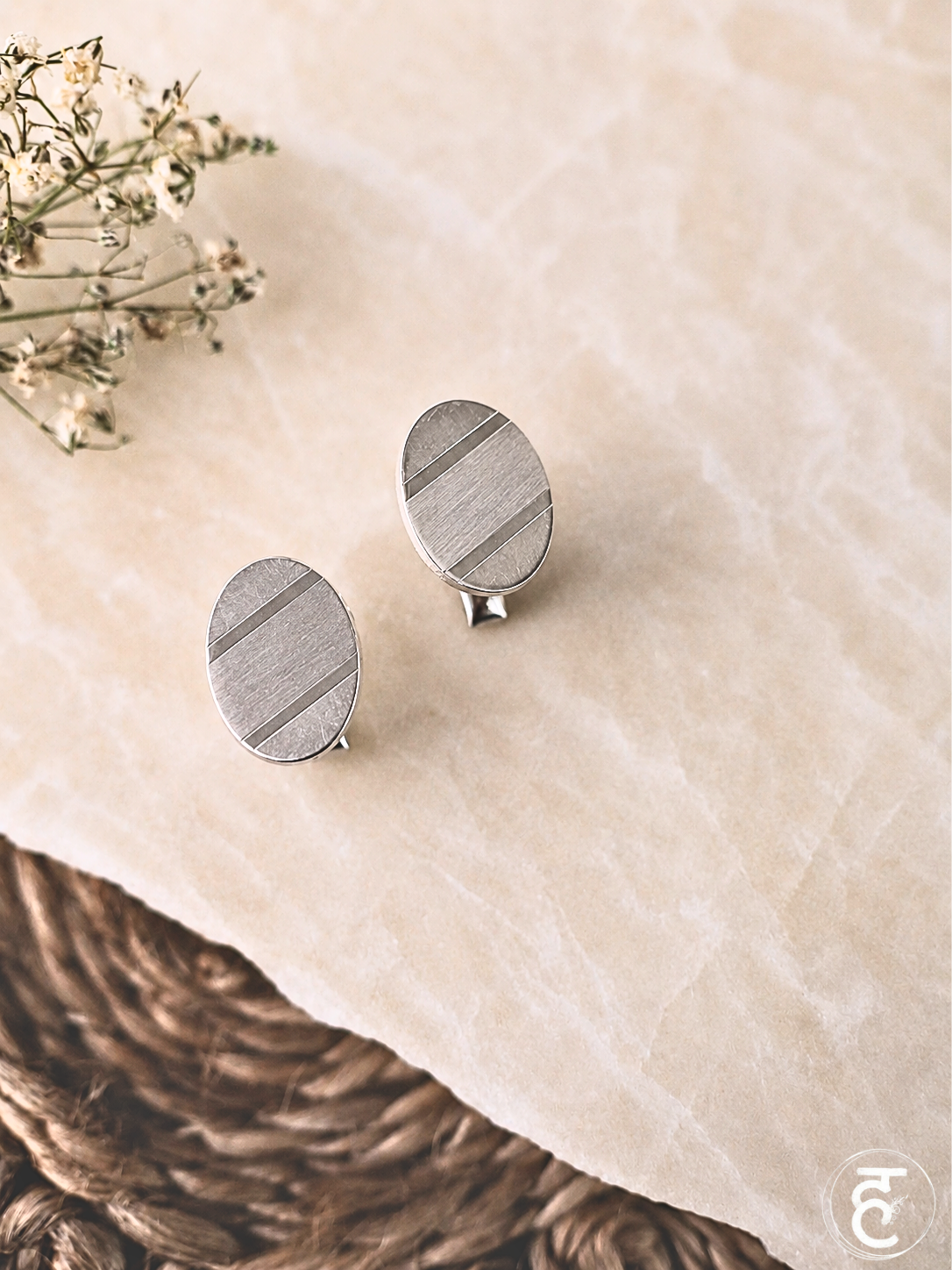 Executive Oval Cufflinks
