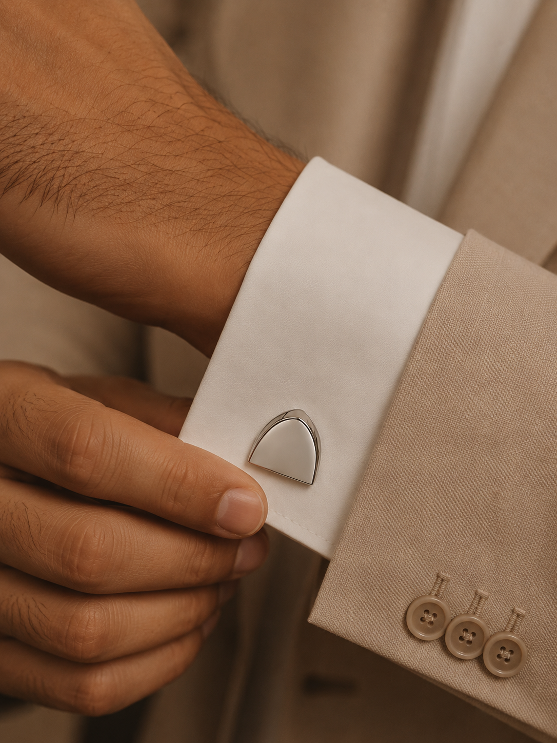 Arch Crest Cufflinks