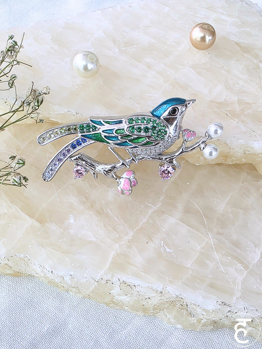 Handcrafted Oxidised Silver Brooches & Lapel Pins