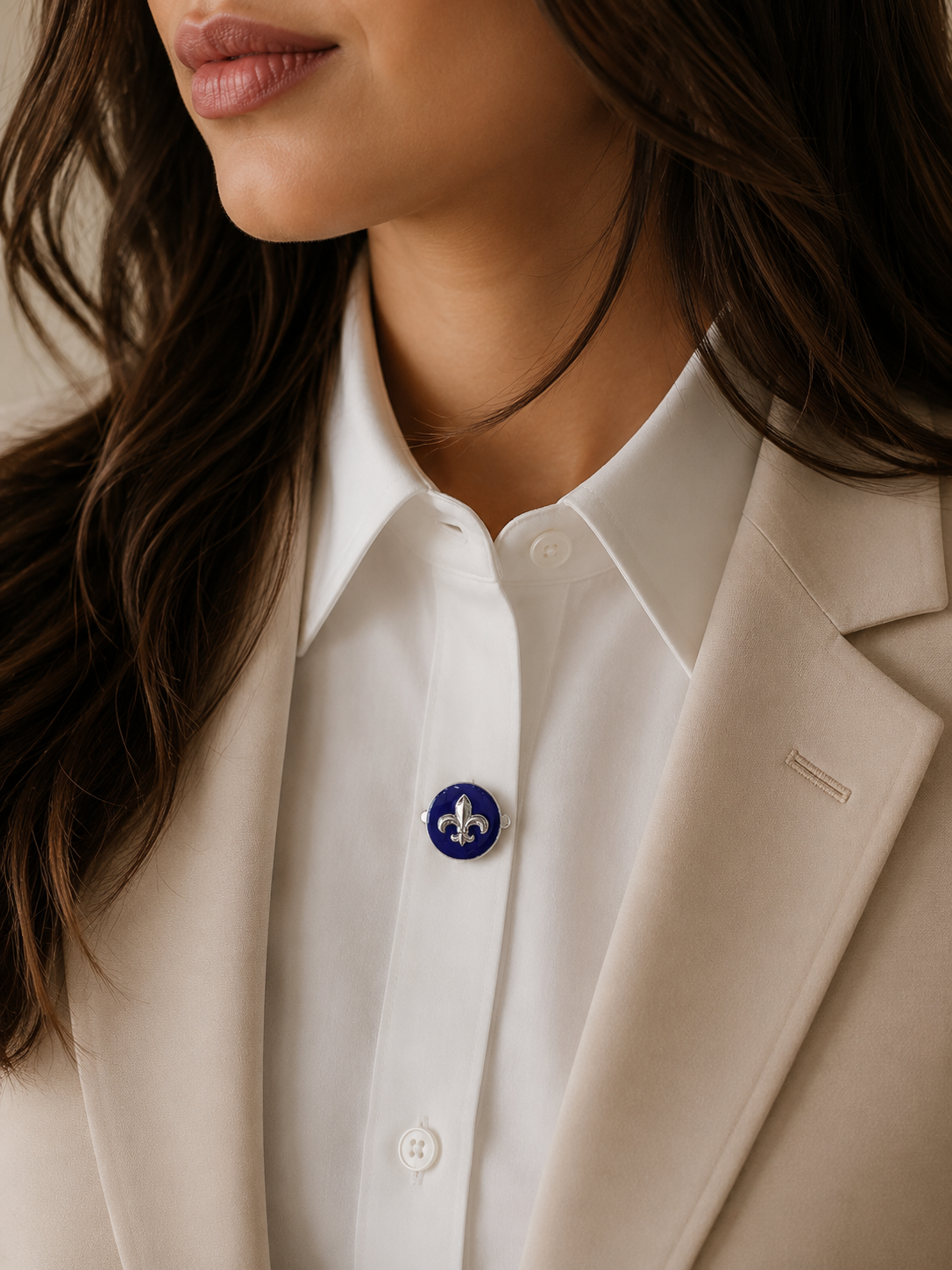 Fleur Royale Button Covers
