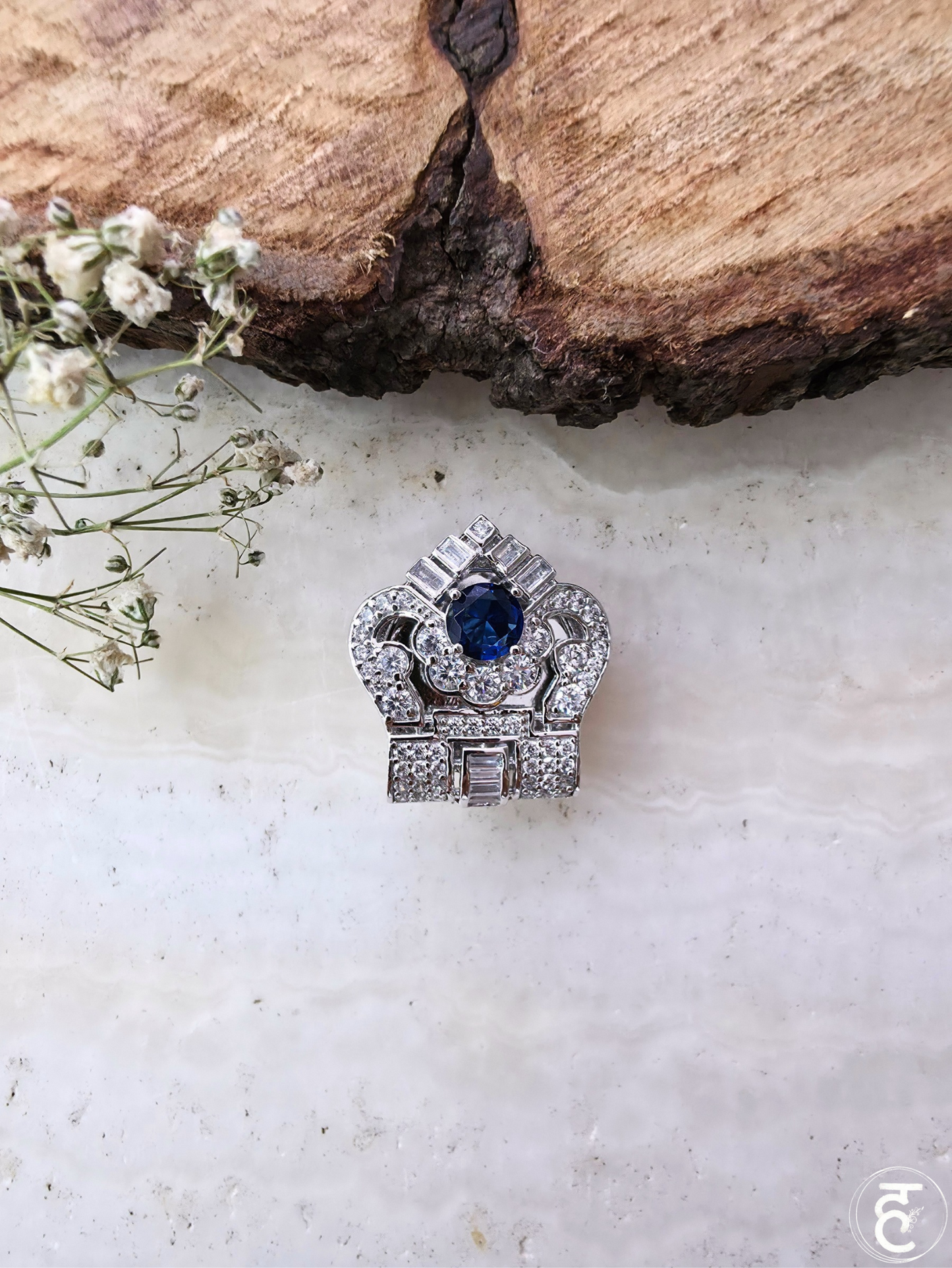 Regal Sapphire Button Covers