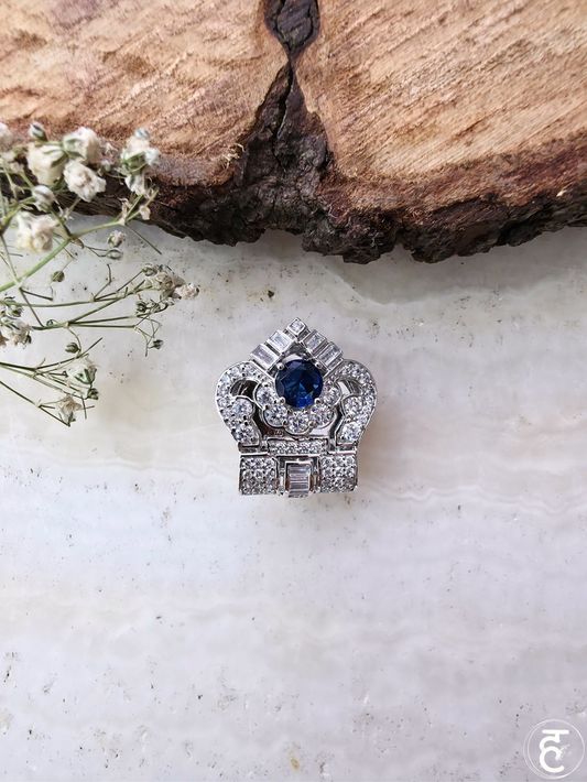 Regal Sapphire Button Covers