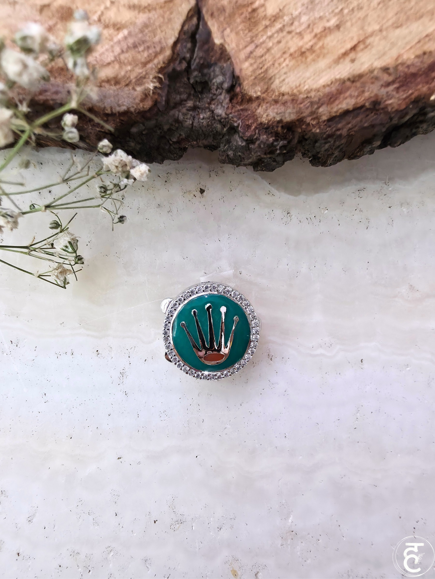 Regal Crest Emerald Button Covers