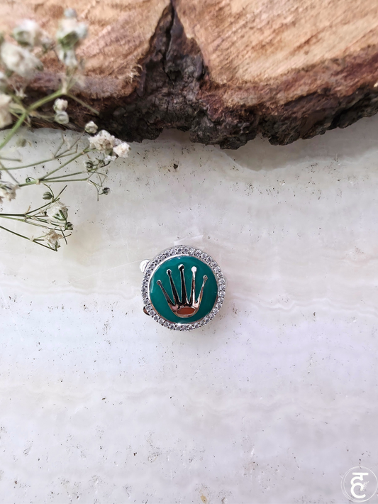 Regal Crest Emerald Button Covers