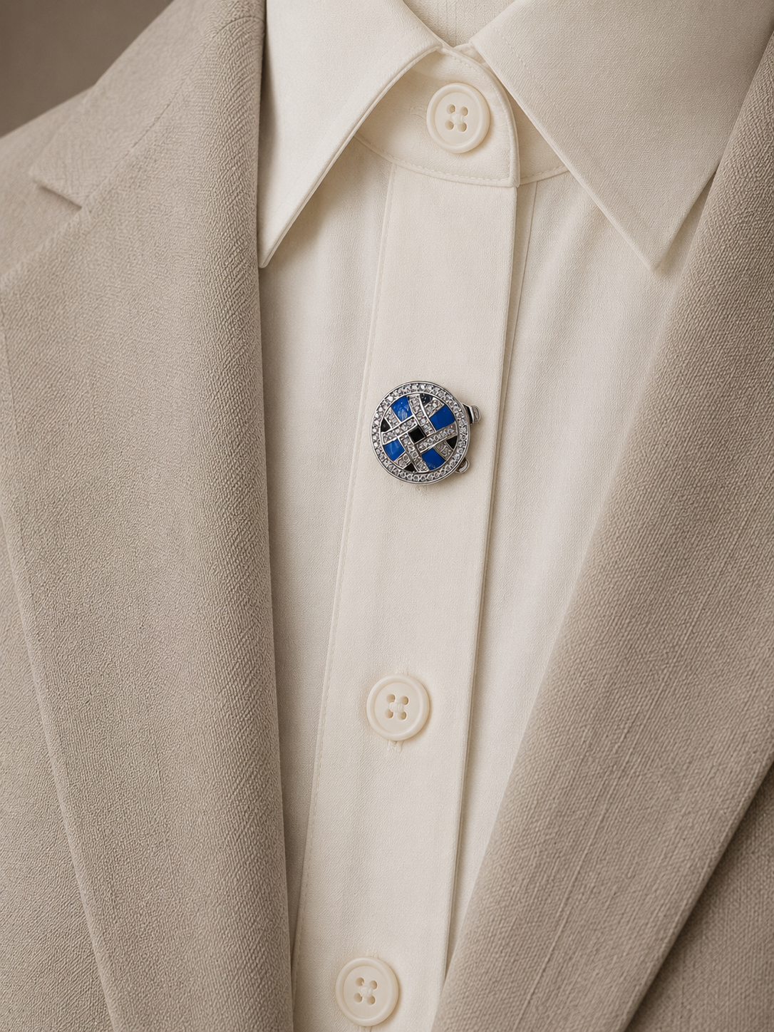 Imperial Lattice Button Covers