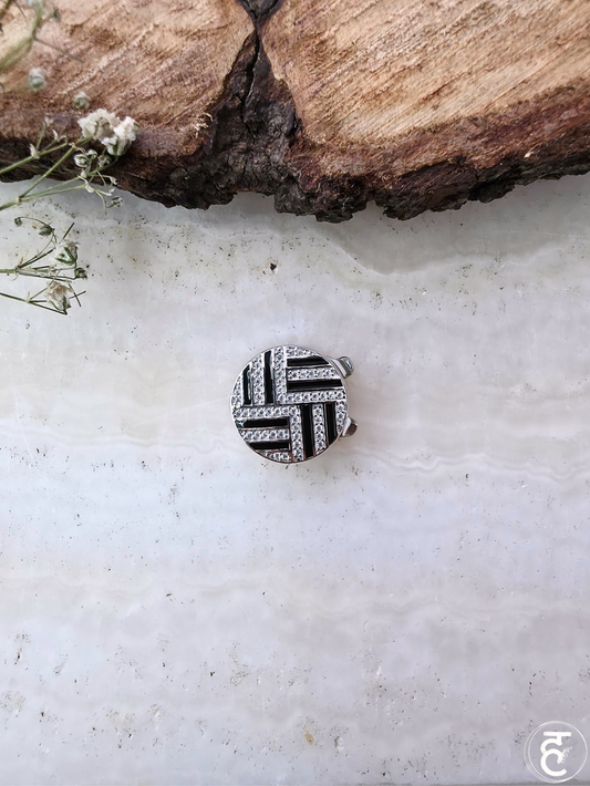 Monarch Weave Button Covers