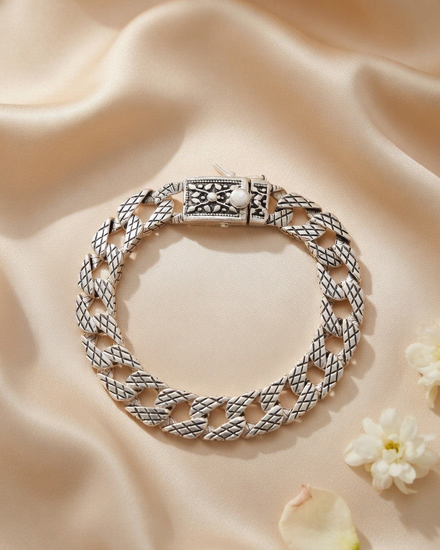 Imperial Craft Oxidised Silver Bracelet