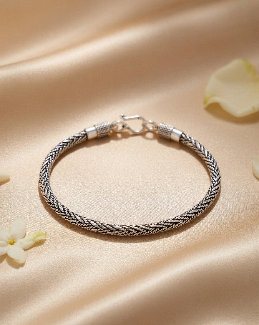 RopeLine Silver Bracelet
