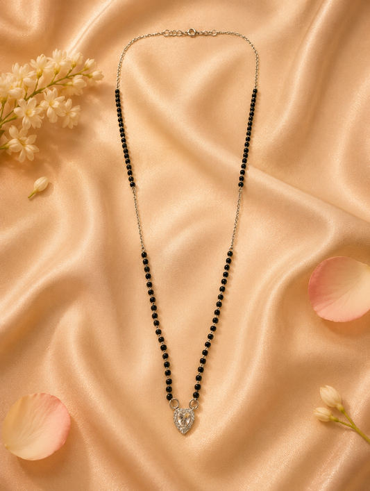 Heart Glow Diamond Mangalsutra