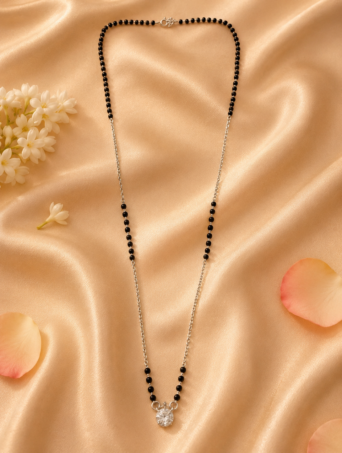 Celeste Solitaire Diamond Mangalsutra