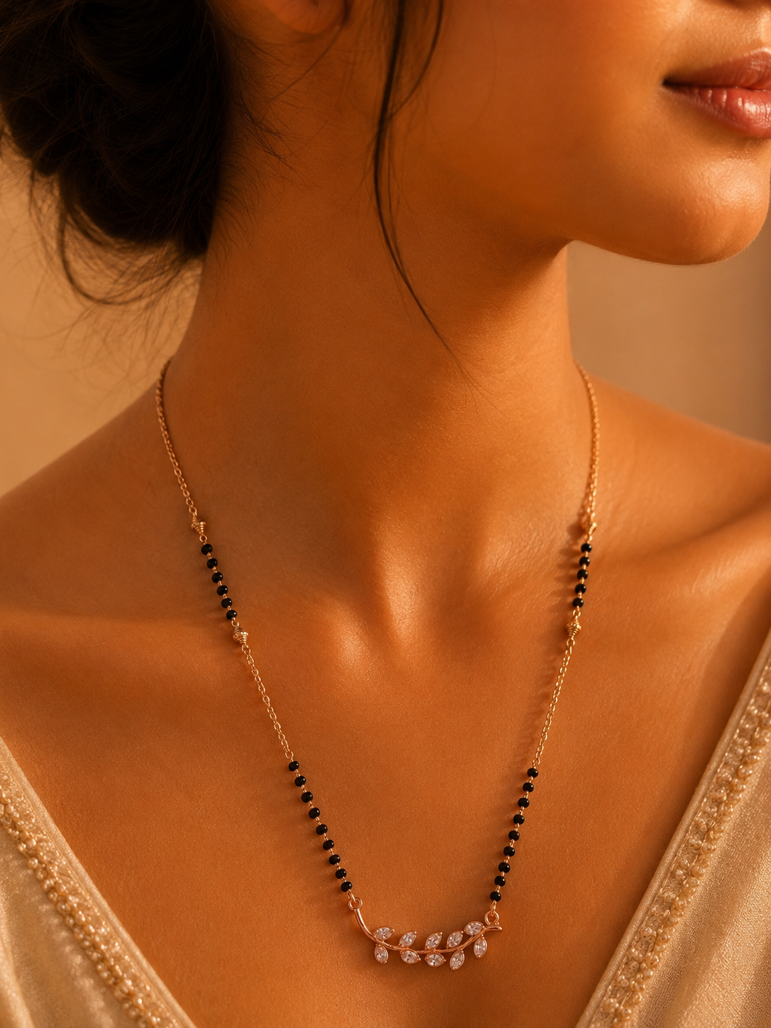 Vanya Leaf Grace Mangalsutra