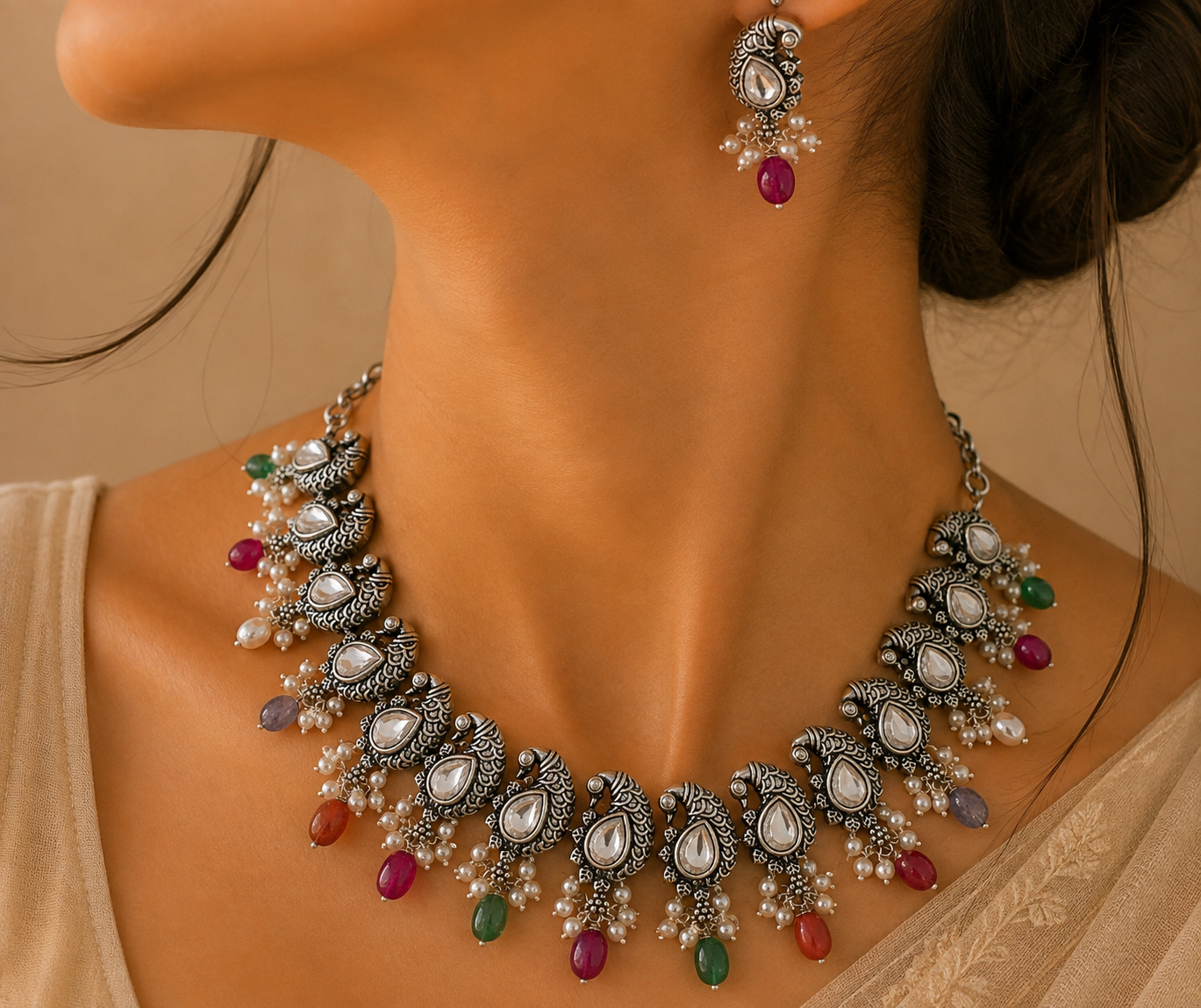 Meher Necklace Set