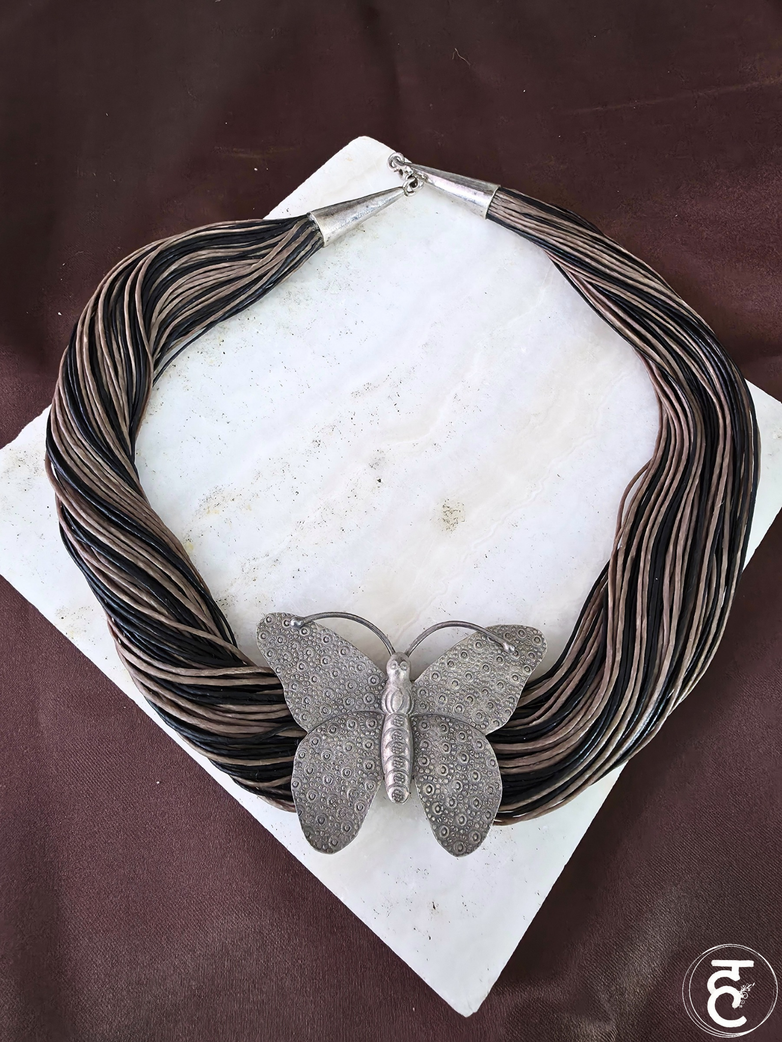 Handcrafted Oxidised Silver Necklace Set