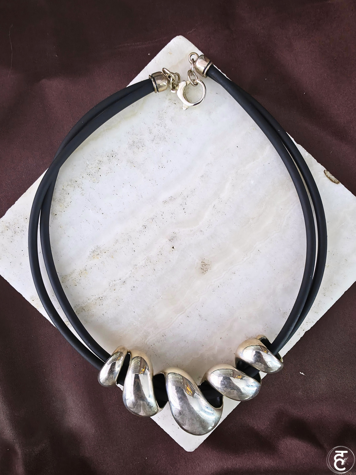 Handcrafted Oxidised Silver Necklace Set