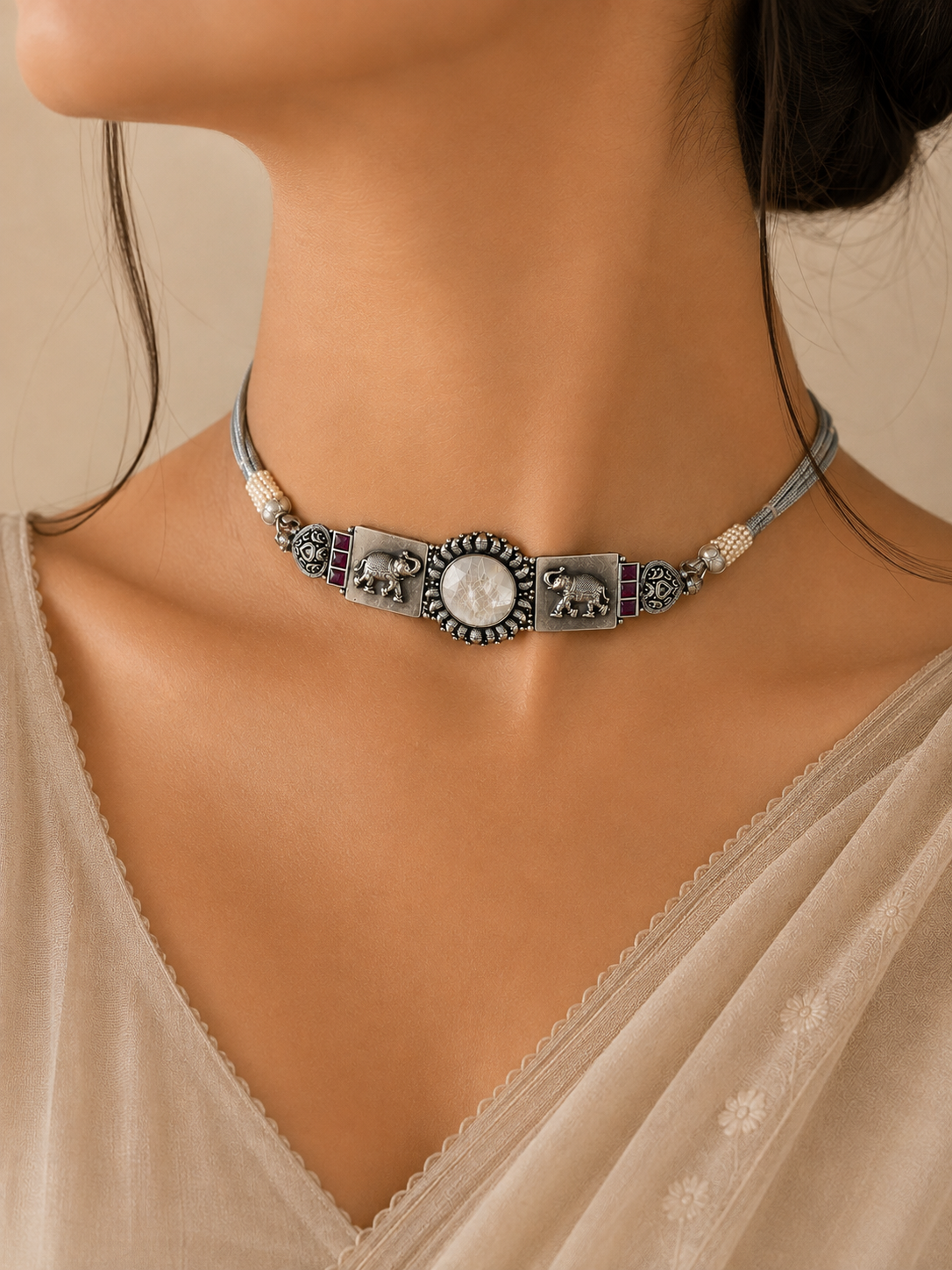 Nazakat Necklace Set